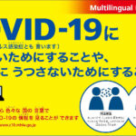 COVID-19にならないため、うつさないためにすること（やさしいにほんご）