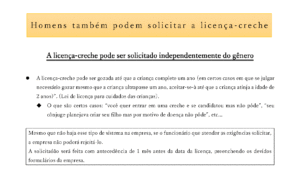 Homens também podem solicitar a licença-creche